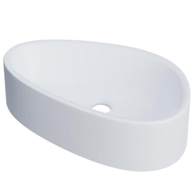 Cuba De Apoio Gota Para Banheiro Lavabo C01 Bg43w Branca Matte Fosca - Lyam