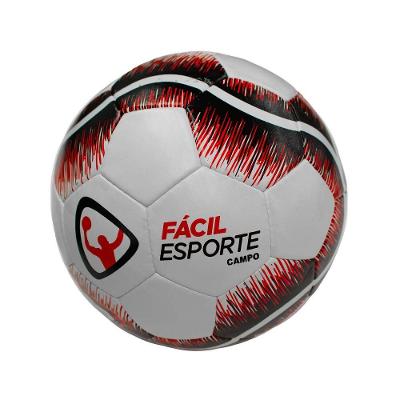 Bola De Campo Seleção Profissional Vermelha E Branca