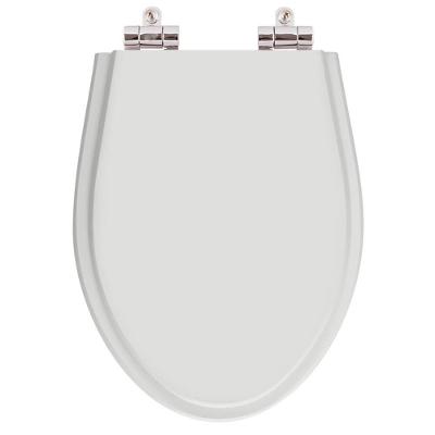 Tampa Vaso Sanitário Com Amortecedor Cinza Para Bacia Fiori