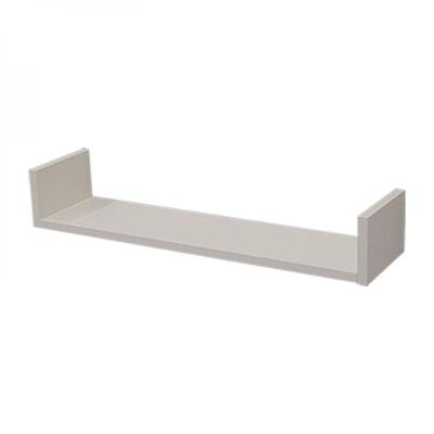 Prateleira U 70 X 25cm Branca Suporte Invisível