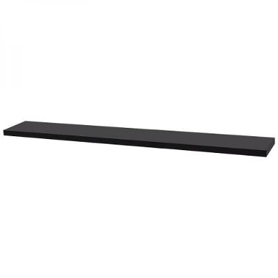 Prateleira 70 X 15cm Preta Suporte Invisível