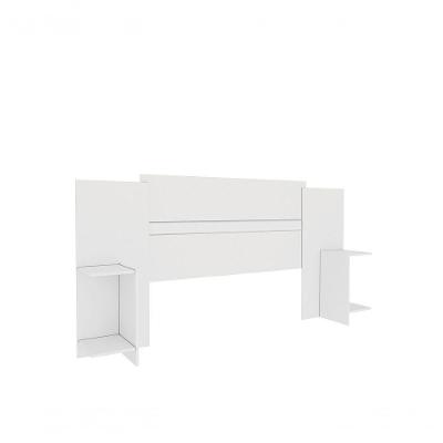 Cabeceira Painel Box Casal Arizona Tcil Neve