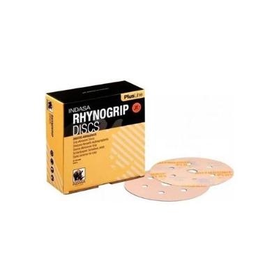 Kit Com 50 Disco De Lixa D150 6f Rhynogrip Plus P800 - Indasa Sem Variação único
