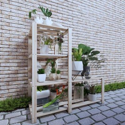 Armario Aberto Com Design Vintage Multiuso Em Madeira Pinus