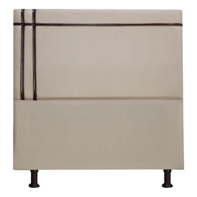 Cabeceira Royal 140cm Linho Fita Shop Das Cabeceiras Capuccino