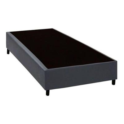 Base Box Solteirão Sintético Homequeen Cinza 40x96x203