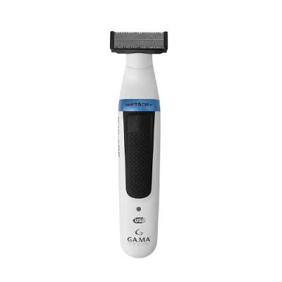 Aparador De Pelo Gama G-blade Prova Dágua Bivolt Branco/azul