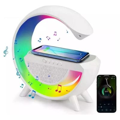 Luminária De Mesa G Speaker Smart Station Bluetooth Com Som
