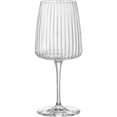Jogo 6 Taças água Vinho Bormioli Rocco Exclusiva Cristal 530ml 22x7x7cm Transparente
