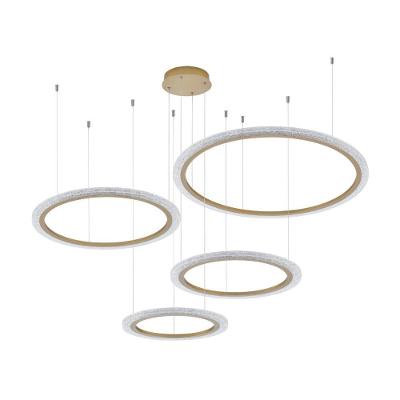 Lustre Pendente Astraled Aspectral Pl-9742 Dourado Led Bivolt Dourado Pl-9742