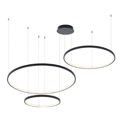 Lustre Pendente Astraled Bevis Pl-9732 Preto Led Bivolt Preto Pl-9732