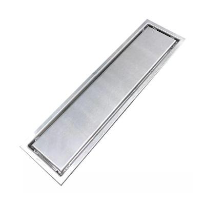 Ralo Invisivel Oculto 40cm Linear Inox Banheiro Lavabo Anti Odor Anti Inseto Resistente Seguro