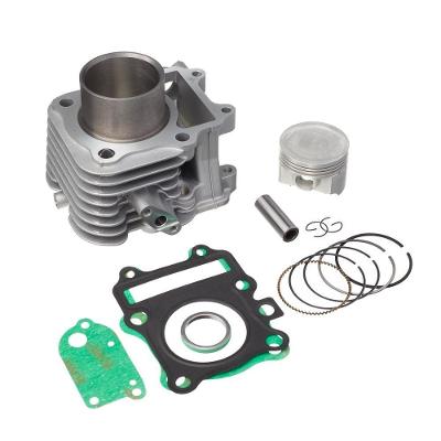 Kit Kmp Dyamond C-cilindro Pistao Anel E Junta Ybr 125 [f016]