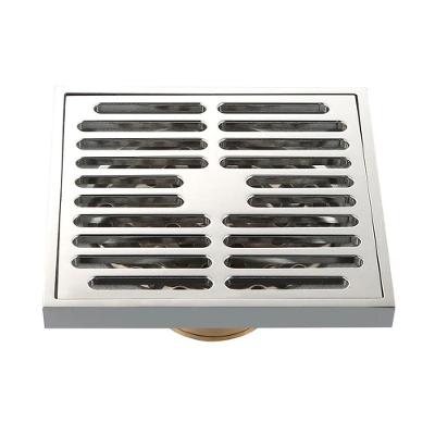 Ralo 10x10 Inox Banheiro Lavabo Cozinha Rapido Escoamento Anti Odor Anti Inseto Resistente
