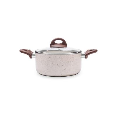 Caçarola Com Tampa ø20 Ceramic Life Granada Indução - Brinox 20 Cm Vanilla Brinox
