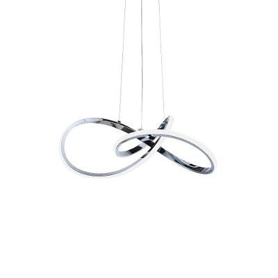 Lustre Pendente Taschibra Tóquio Led Bivolt Cromado