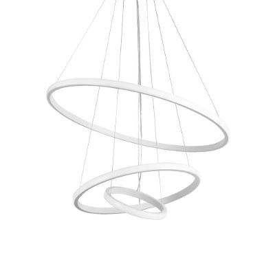 Lustre Pendente Taschibra Montreal 45w Led Bivolt Branco