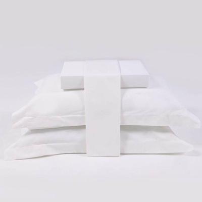 Jogo De Cama Casal Essential 200 Fios 100% Algodão 4 Peças Branco