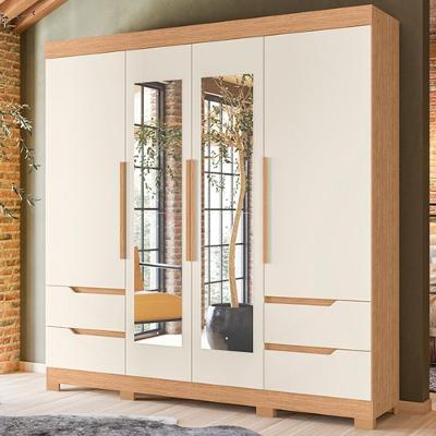 Roupeiro Oliveira Espelho Freijo Off White