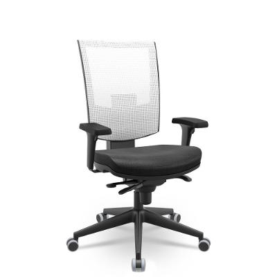 Cadeira Flash Presidente Branco E Preto