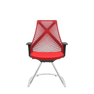 Cadeira Bix Assento Aero Vermelho Aproximação