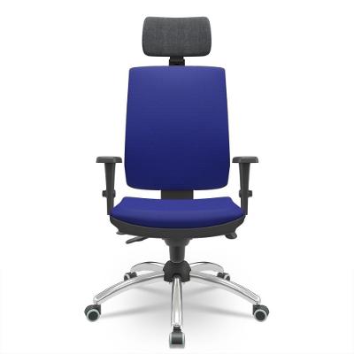Cadeira Brizza Soft Presidente Aero Azul