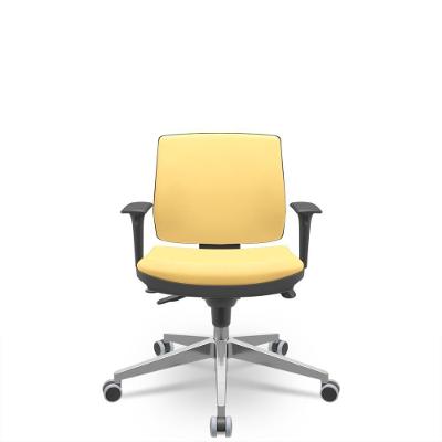 Cadeira Brizza Soft Executiva Vinil Amarelo