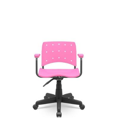 Cadeira Ergoplax Secretária Rosa