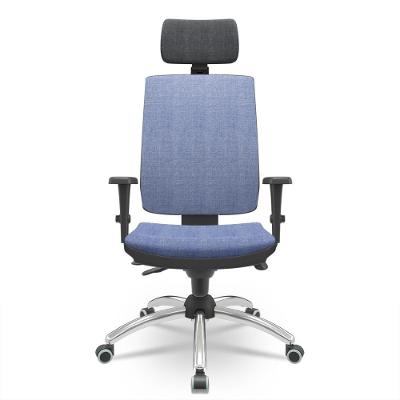 Cadeira Brizza Soft Presidente Concept Báltico