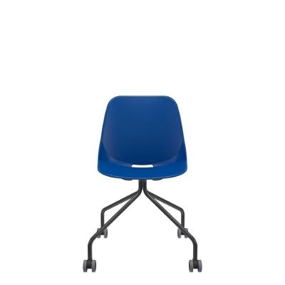 Cadeira Quick 4 Pés C/rodízio Azul