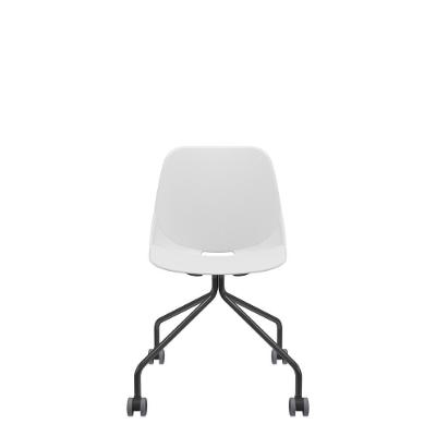 Cadeira Quick 4 Pés C/rodízio Branco