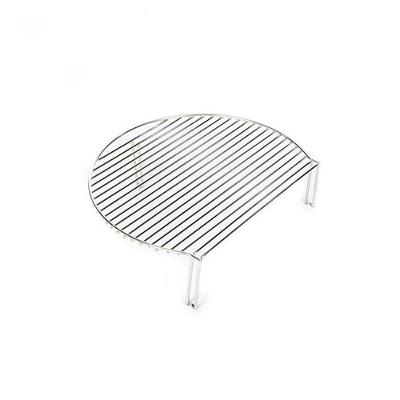 Grelha Expansora Rasco De Aço Inox Para Kamado Pequeno E Médio Inox