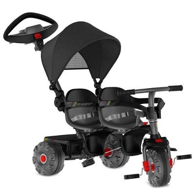 Triciclo Smart 2 Lugares Com Haste Direcionável E Capota Retrátil - Bandeirante
