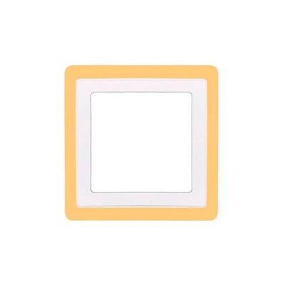 Painel De Led Taschibra Quadrado De Sobrepor 24w Dual Color Bivolt