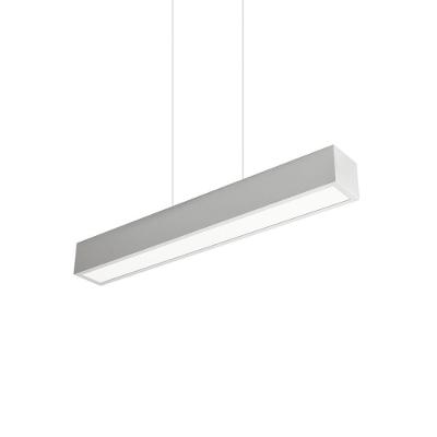 Lustre Pendente Newline Sobrepor V 466 Led Bivolt Branco 4000k Luz Neutra