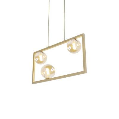 Lustre Pendente Quality Orbit Ii 1556 Dourado G9 Bivolt