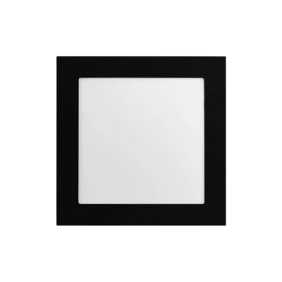 Painel Led Save Energy Quadrado Sobrepor Bivolt Jet Black