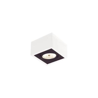 Spot De Sobrepor Newline Box Ar70 Gu10 Bivolt Branco Preto