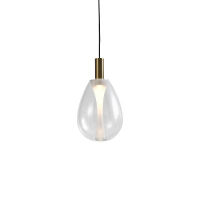 Lustre Pendente Skylight Thunder 4042 P Led Bivolt Bronze-transparente