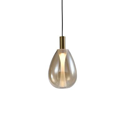 Lustre Pendente Skylight Thunder 4042 P Led Bivolt Bronze-conhaque