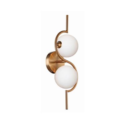 Arandela Quality Deuce 1346 G9 Bivolt Bronze Branco