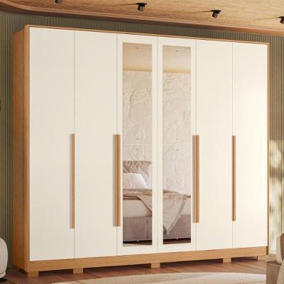Guarda Roupa Espelhos Encantado Freijo Off White