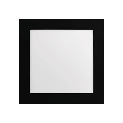 Painel Led Save Energy Quadrado Sobrepor Jet Black 6500k