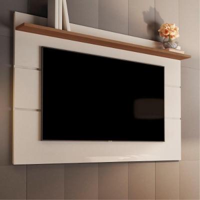 Painel Para Tv Mirfak 1.6 Off White Freijó