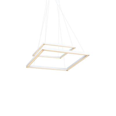 Lustre Pendente Newline Fit Led 748 Bivolt Branco 3000k Luz Amarela