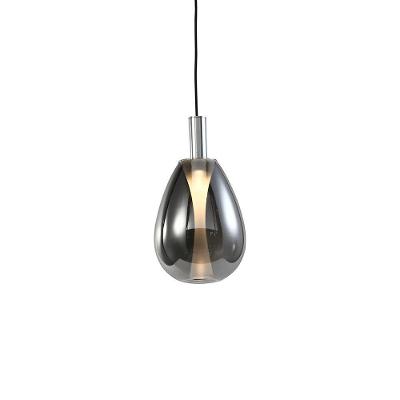 Lustre Pendente Skylight Thunder 4042 P Led Bivolt Cromado-fume