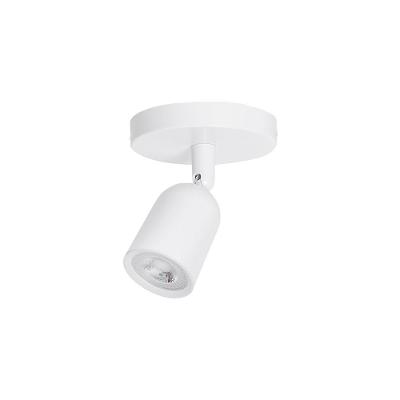 Spot Direcionável De Sobrepor Nordecor Basic Com Canopla Led 7w Bivolt Branco 3000k Luz Amarela 6130