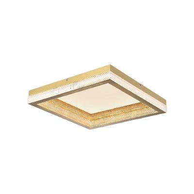 Plafon Skylight Queensland 4006q Dourado Led Bivolt Dourado