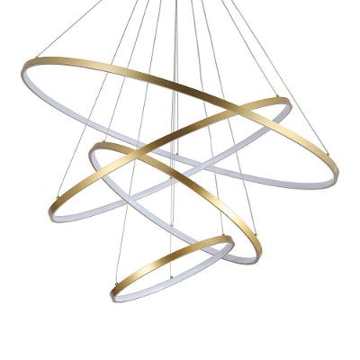 Lustre Pendente Skylight Júpiter 3038 Led Bivolt Dourado