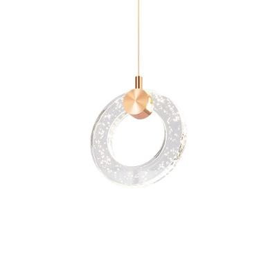 Lustre Pendente Nitrolux Ntl-007 Rose Gold Led Bivolt